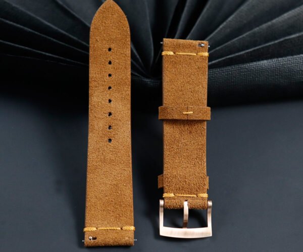 Quick Release Retro Suede Leather Band - Image 9